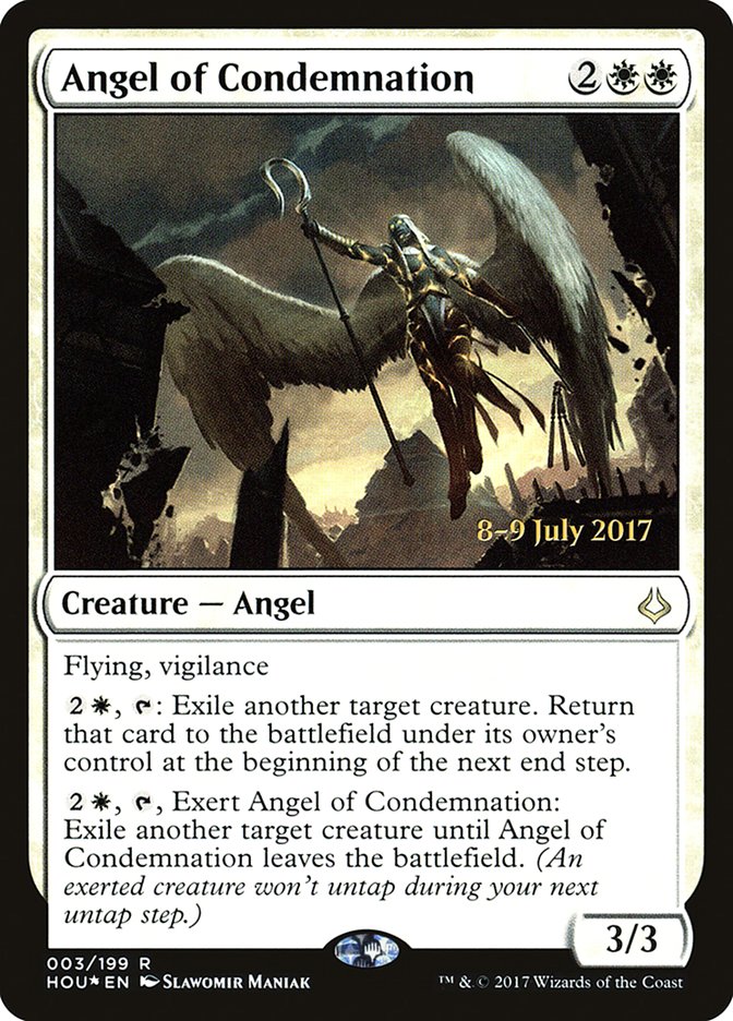 Angel of Condemnation [Hour of Devastation Prerelease Promos] - Evolution TCG