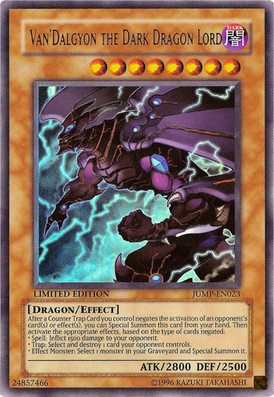 Van'Dalgyon the Dark Dragon Lord [JUMP-EN023] Ultra Rare - Evolution TCG