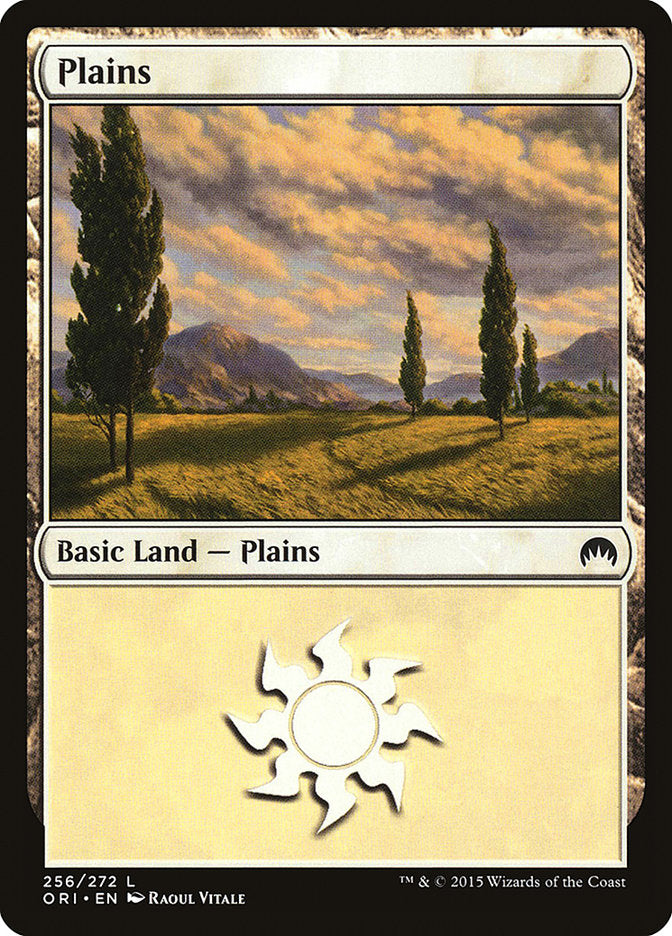 Plains (256) [Magic Origins] - Evolution TCG