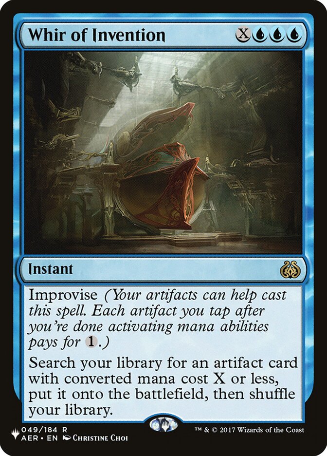 Whir of Invention [Secret Lair: Heads I Win, Tails You Lose] - Evolution TCG