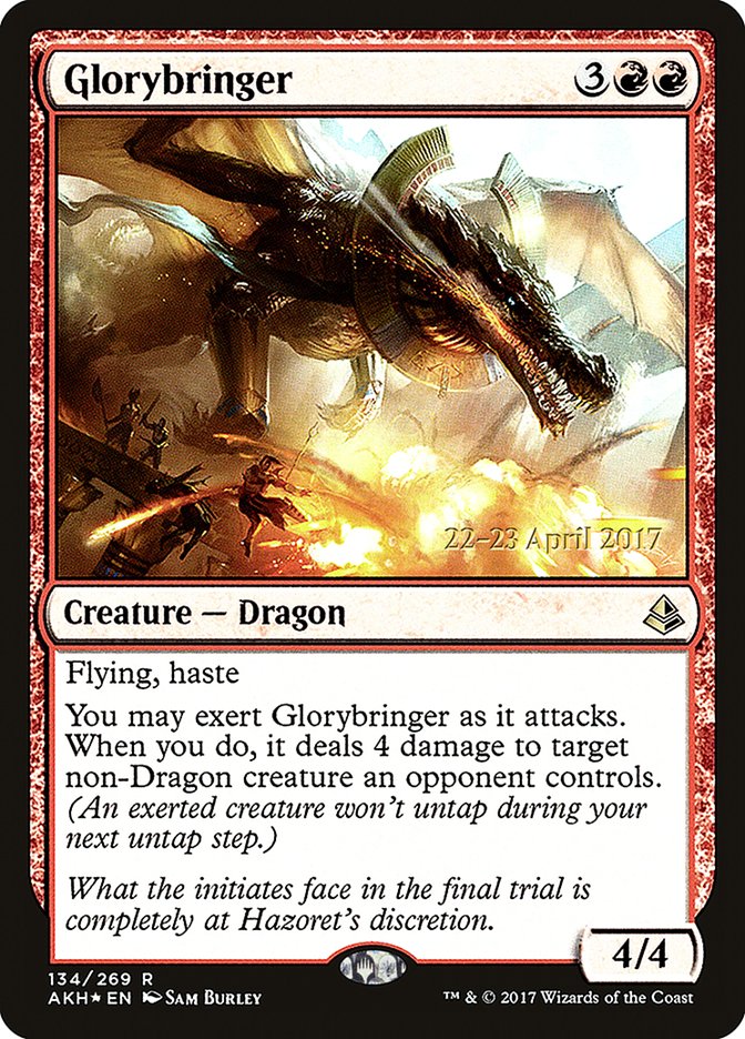 Glorybringer [Amonkhet Prerelease Promos] - Evolution TCG