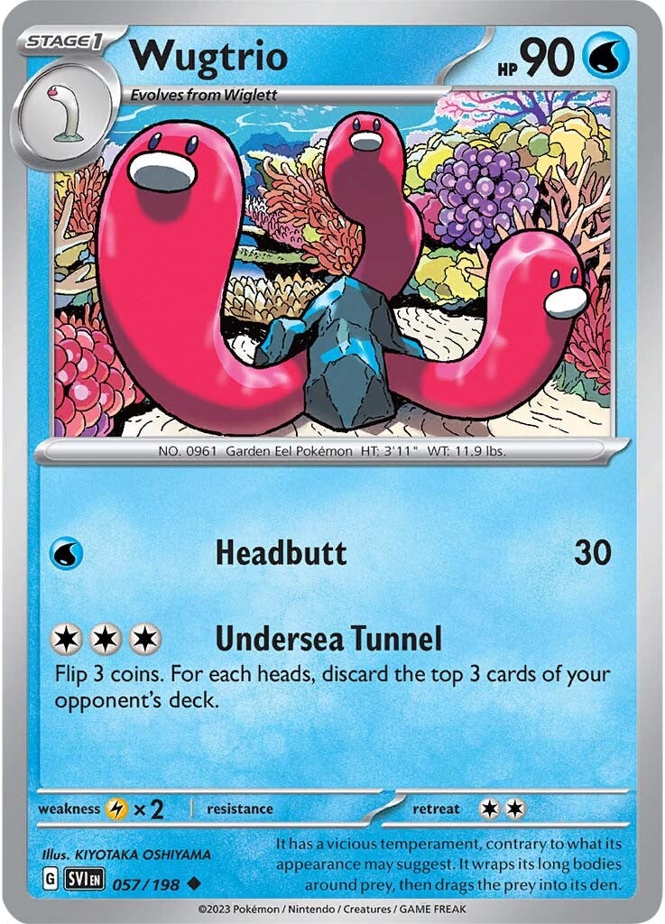 Wugtrio (057/198) [Scarlet & Violet: Base Set] - Evolution TCG