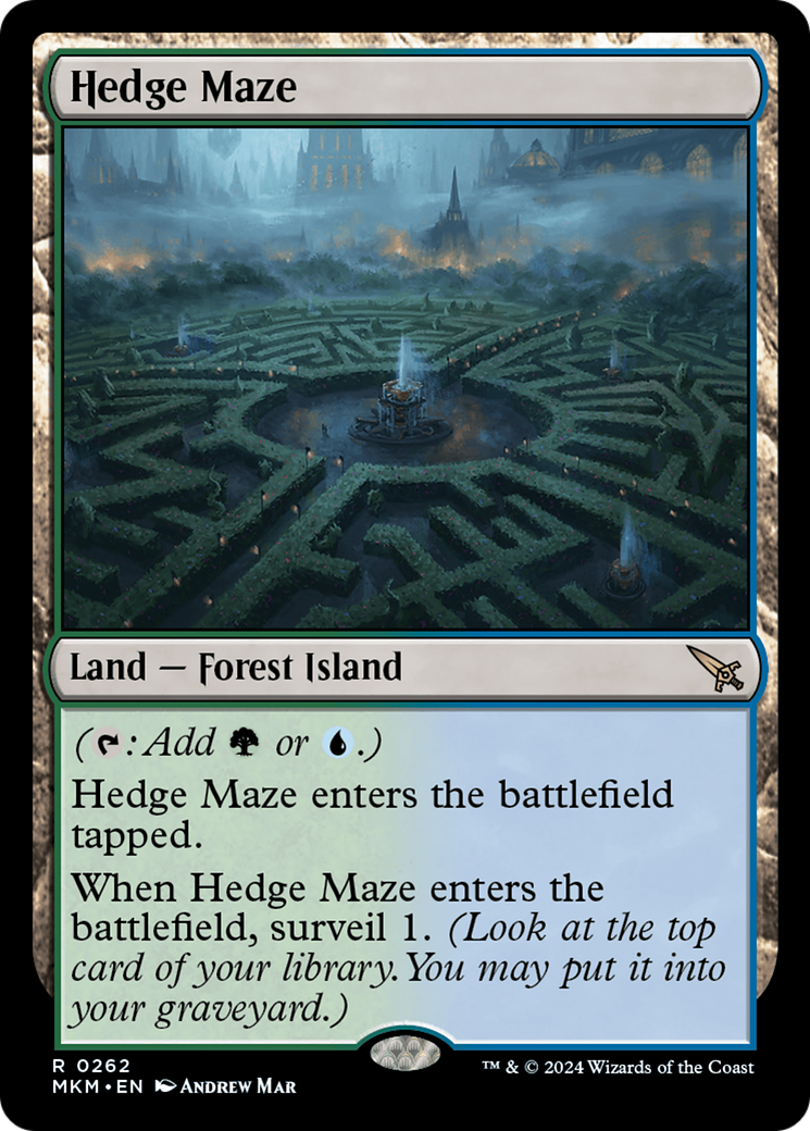 Hedge Maze [Murders at Karlov Manor] - Evolution TCG