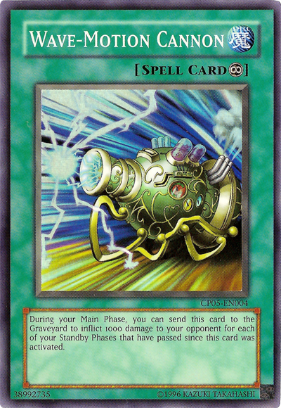 Wave-Motion Cannon [CP05-EN004] Super Rare - Evolution TCG
