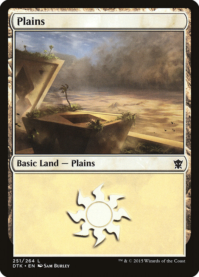 Plains (251) [Dragons of Tarkir] - Evolution TCG