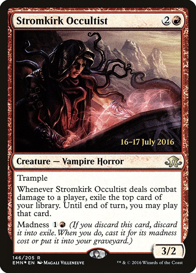 Stromkirk Occultist [Eldritch Moon Prerelease Promos] - Evolution TCG