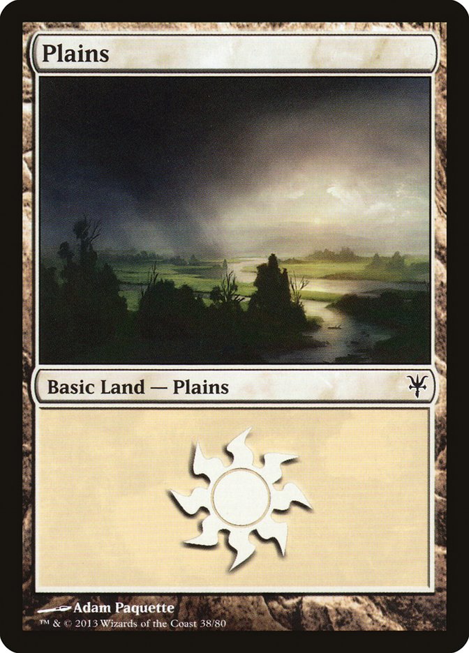 Plains (38) [Duel Decks: Sorin vs. Tibalt] - Evolution TCG