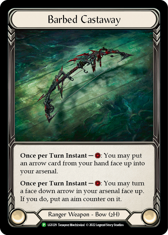 Barbed Castaway [LGS129] (Promo)  Cold Foil - Evolution TCG