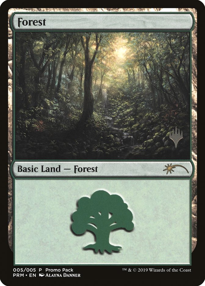 Forest (5) [Core Set 2020 Promo Pack] - Evolution TCG