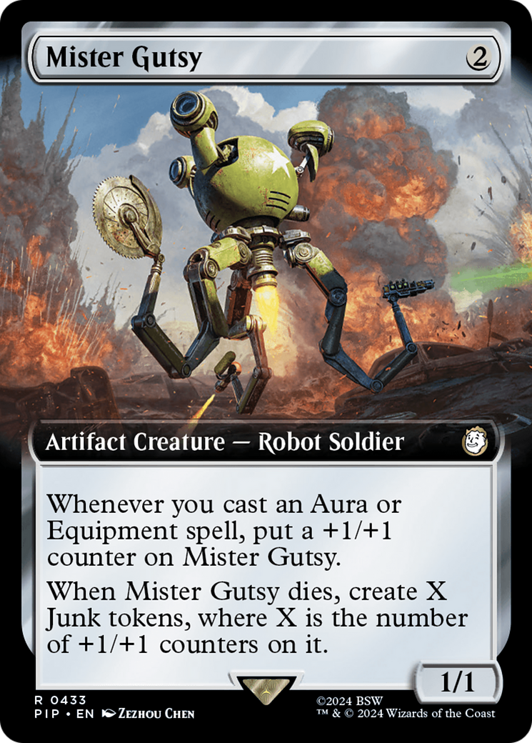 Mister Gutsy (Extended Art) [Fallout] - Evolution TCG