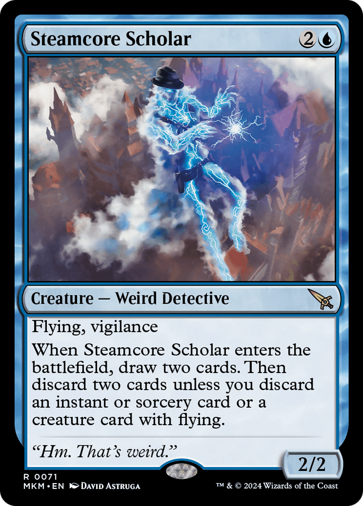 Steamcore Scholar [Murders at Karlov Manor] - Evolution TCG