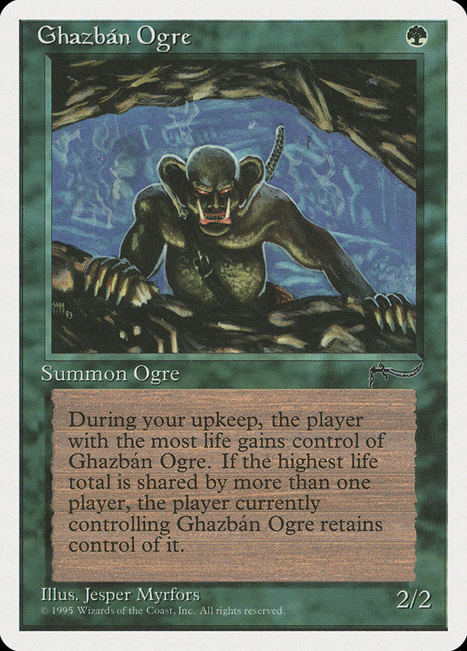 Ghazban Ogre [Chronicles] - Evolution TCG