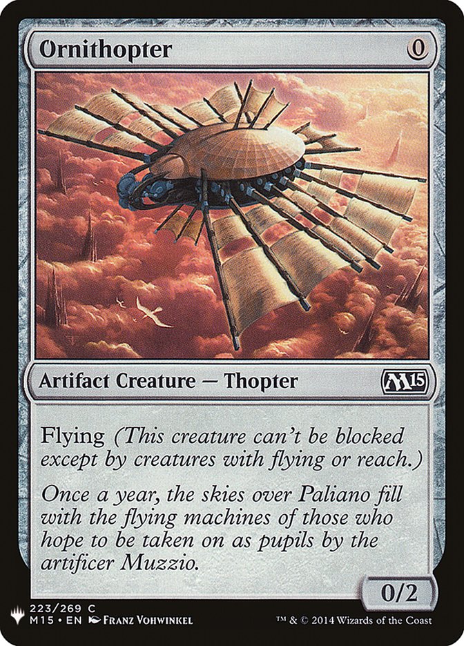 Ornithopter [Mystery Booster] - Evolution TCG