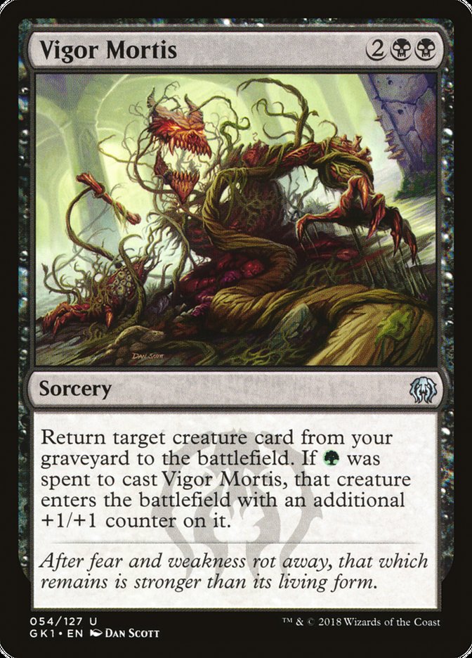 Vigor Mortis [Guilds of Ravnica Guild Kit] - Evolution TCG