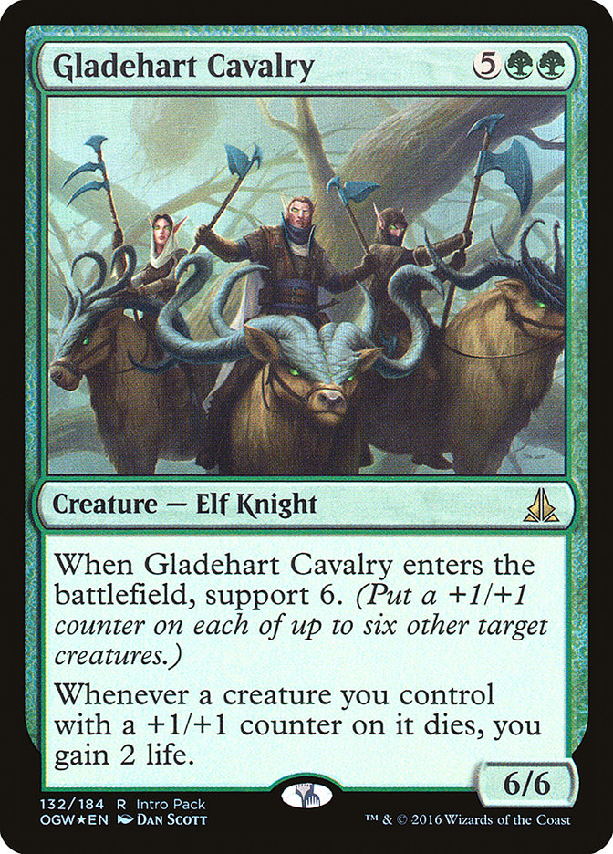 Gladehart Cavalry (Intro Pack) [Oath of the Gatewatch Promos] - Evolution TCG