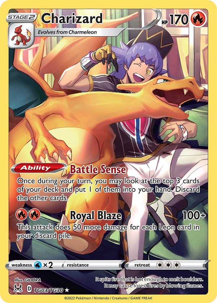 Charizard (TG03/TG30) [Sword & Shield: Lost Origin] - Evolution TCG