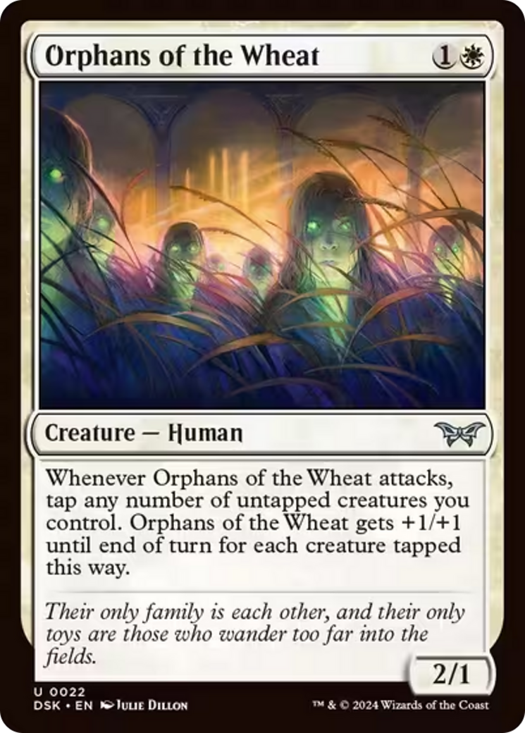 Orphans of the Wheat [Duskmourn: House of Horror] - Evolution TCG