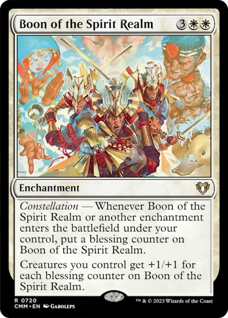 Boon of the Spirit Realm [Commander Masters] - Evolution TCG