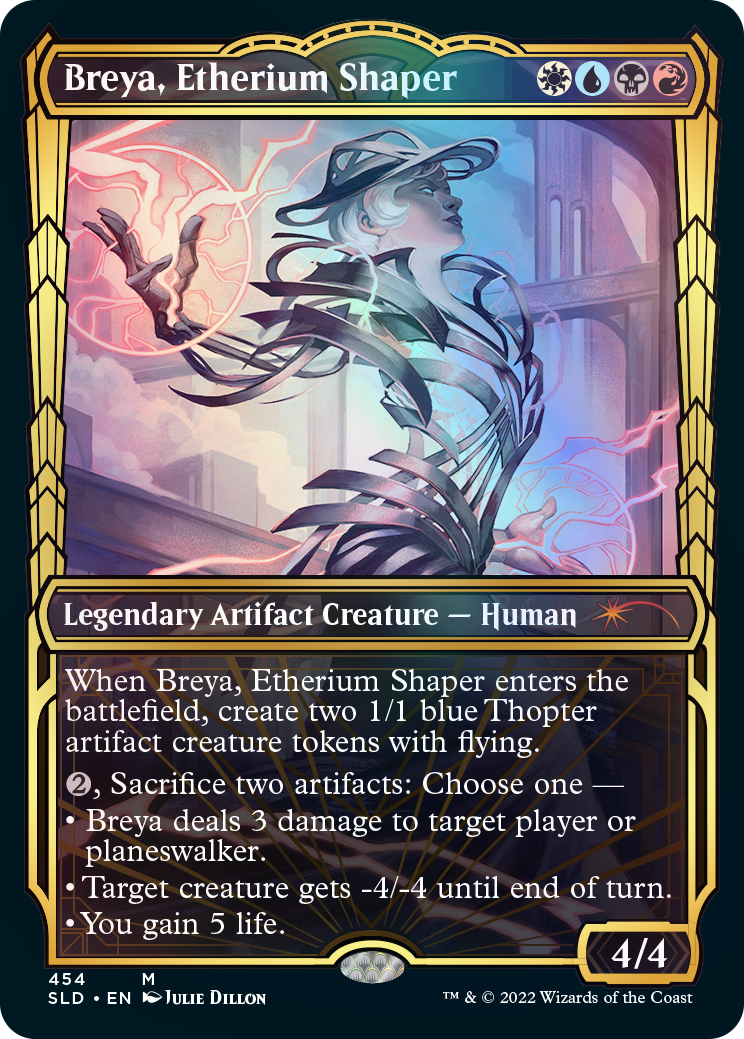 Breya, Etherium Shaper (Showcase Gilded Foil) [Secret Lair Drop Series] - Evolution TCG