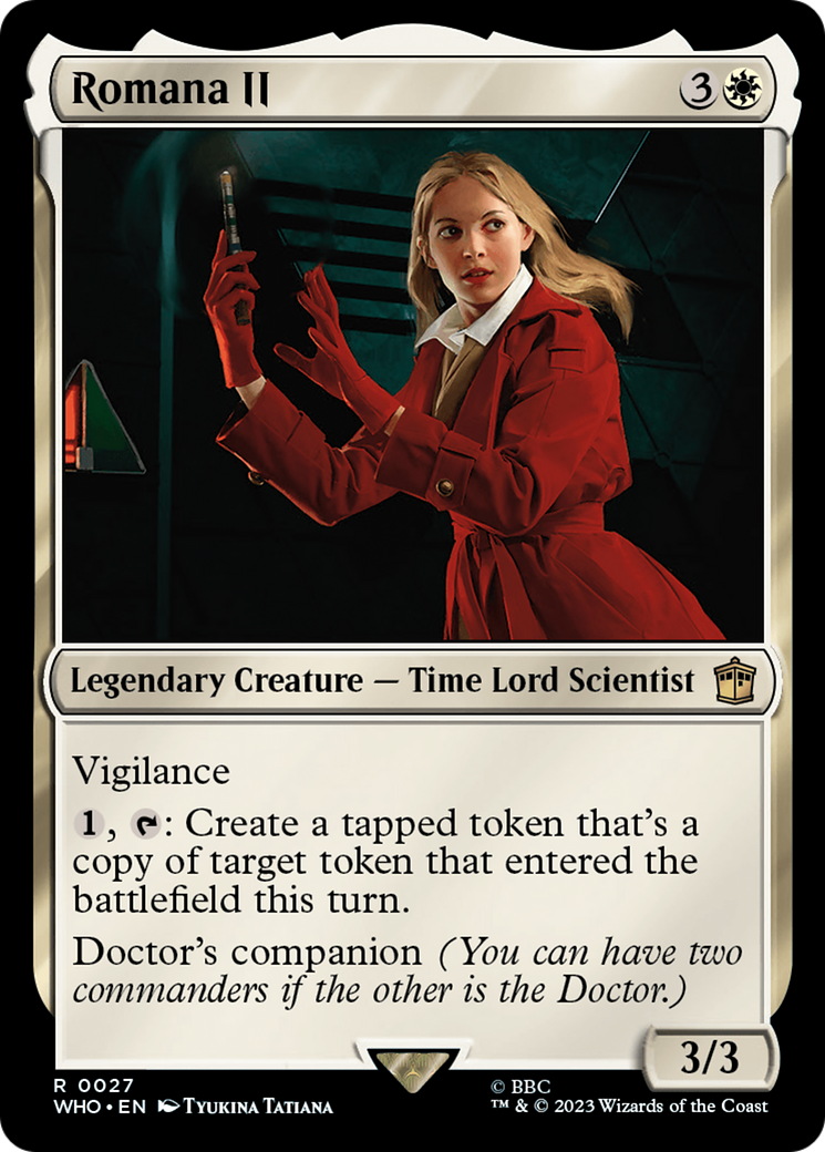 Romana II [Doctor Who] - Evolution TCG