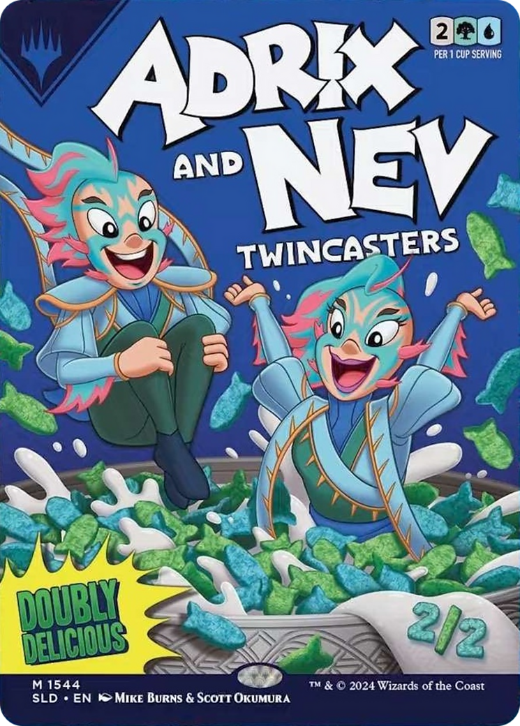 Adrix and Nev, Twincasters (Rainbow Foil) [Secret Lair Drop Series] - Evolution TCG