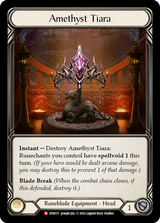 Amethyst Tiara [DYN171] (Dynasty) - Evolution TCG