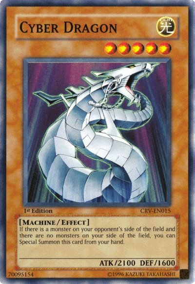 Cyber Dragon [CRV-EN015] Super Rare - Evolution TCG