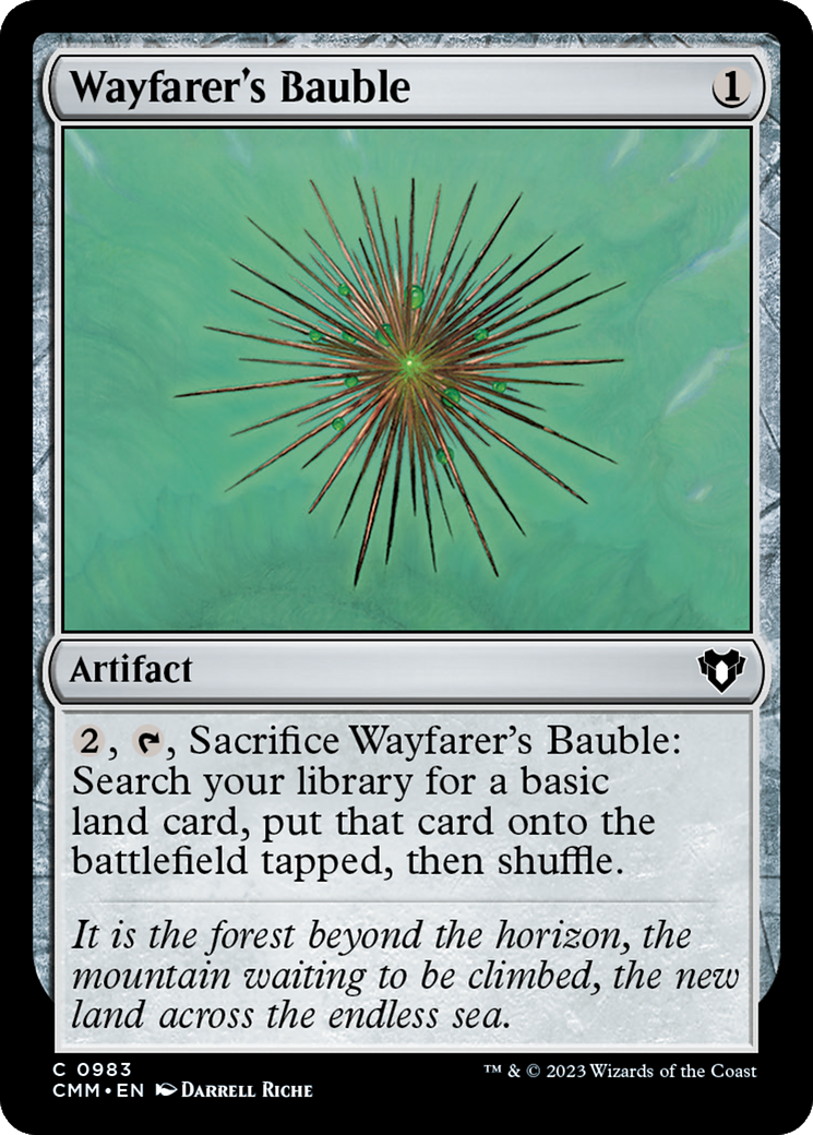 Wayfarer's Bauble [Commander Masters] - Evolution TCG