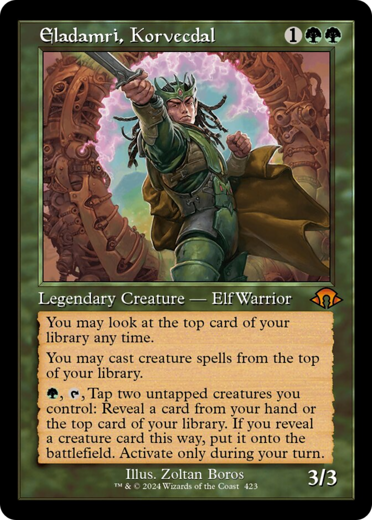 Eladamri, Korvecdal (Retro) [Modern Horizons 3] - Evolution TCG