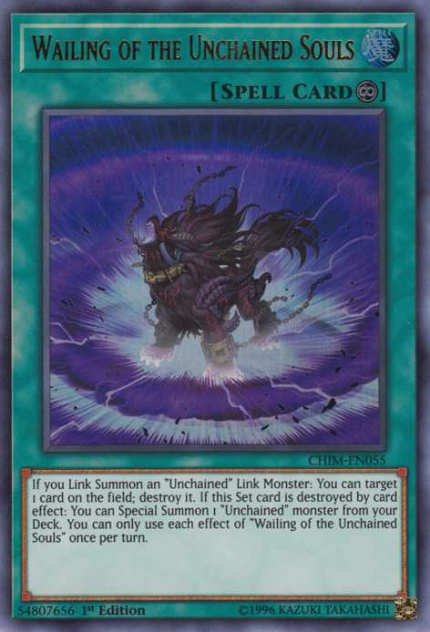 Wailing of the Unchained Souls [CHIM-EN055] Ultra Rare - Evolution TCG