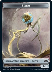 Servo // Thopter (026) Double-Sided Token [Double Masters Tokens] - Evolution TCG