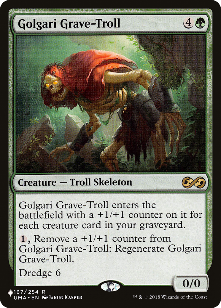 Golgari Grave-Troll [The List] - Evolution TCG