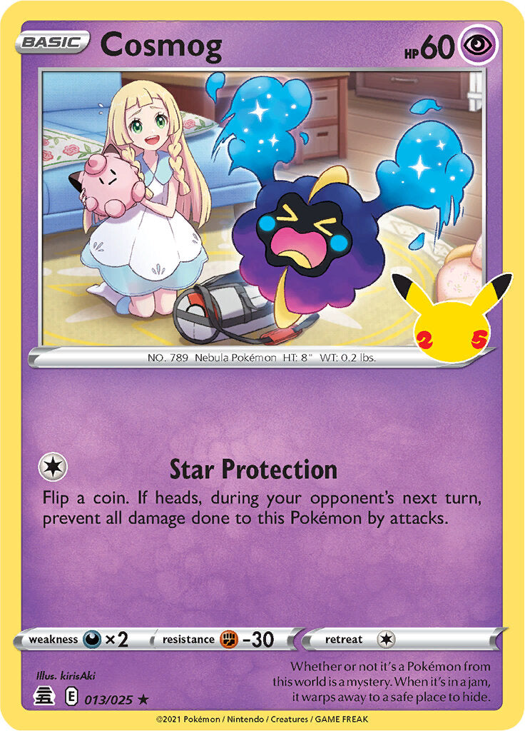 Cosmog (013/025) [Celebrations: 25th Anniversary] - Evolution TCG