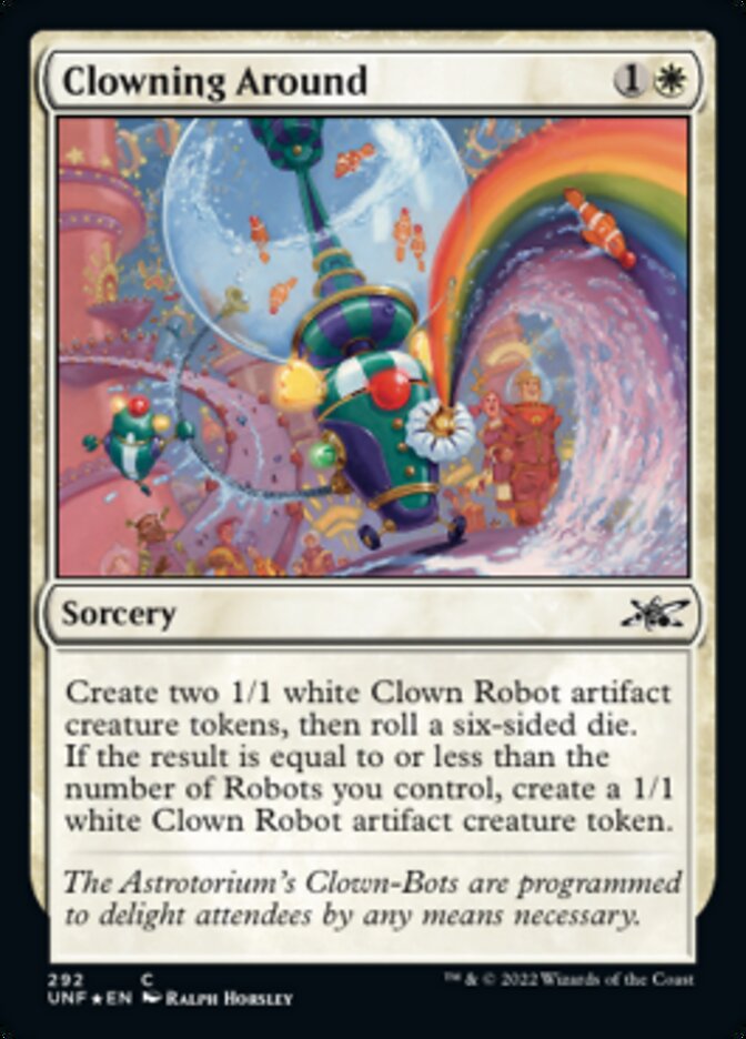 Clowning Around (Galaxy Foil) [Unfinity] - Evolution TCG