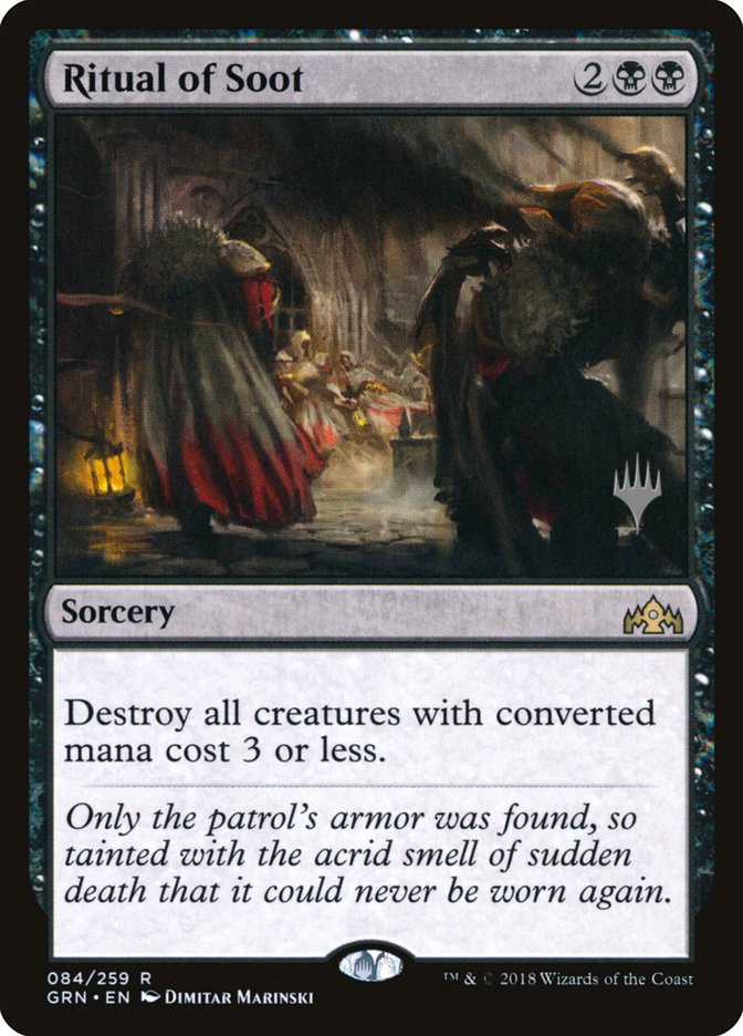 Ritual of Soot (Promo Pack) [Guilds of Ravnica Promos] - Evolution TCG