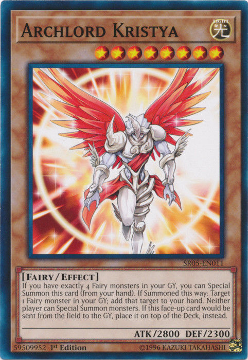 Archlord Kristya [SR05-EN011] Common - Evolution TCG