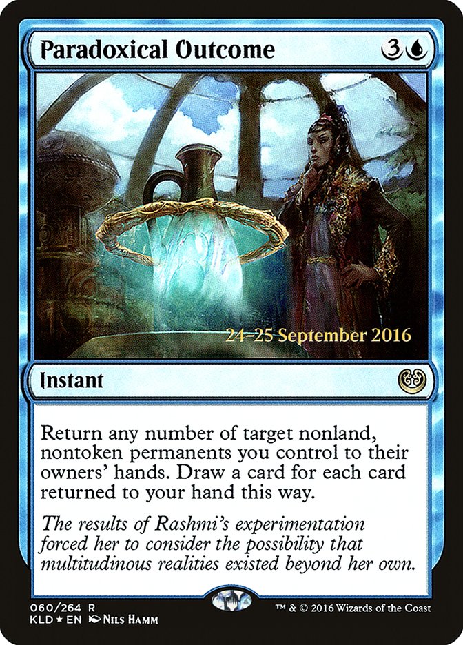 Paradoxical Outcome [Kaladesh Prerelease Promos] - Evolution TCG