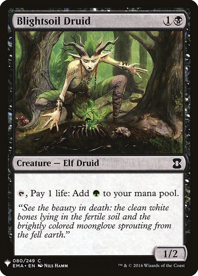 Blightsoil Druid [Mystery Booster] - Evolution TCG