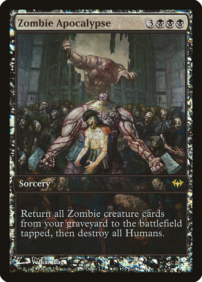 Zombie Apocalypse (Game Day) [Dark Ascension Promos] - Evolution TCG