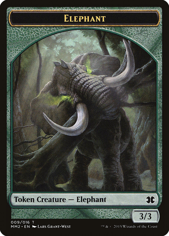 Elephant Token [Modern Masters 2015 Tokens] - Evolution TCG