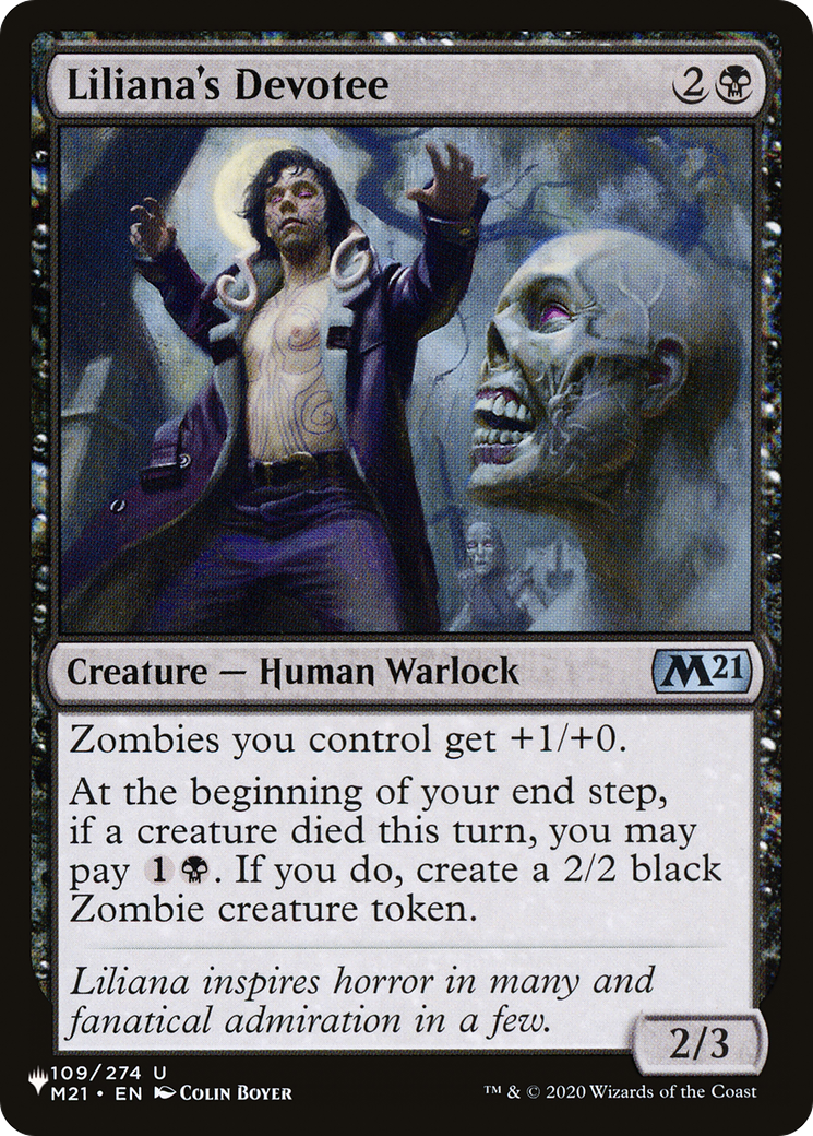 Liliana's Devotee [The List] - Evolution TCG