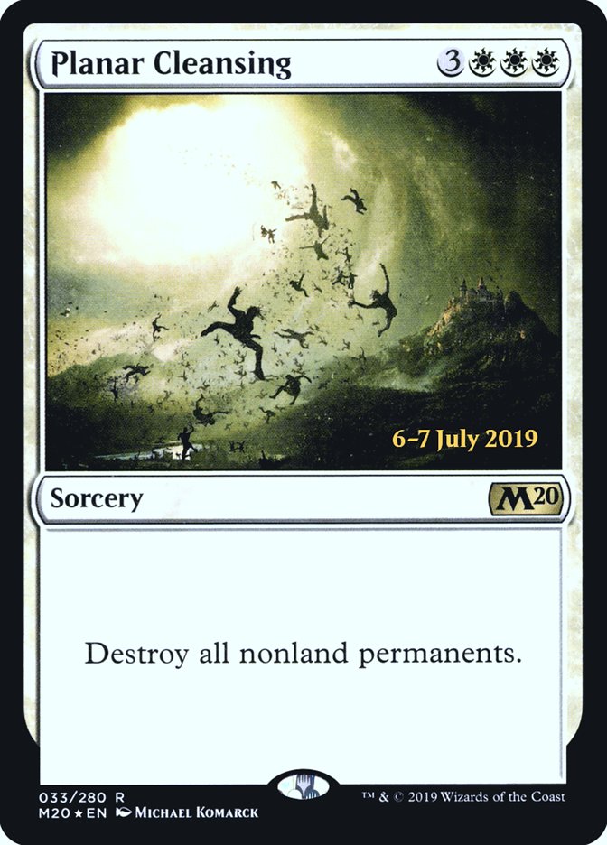 Planar Cleansing [Core Set 2020 Prerelease Promos] - Evolution TCG