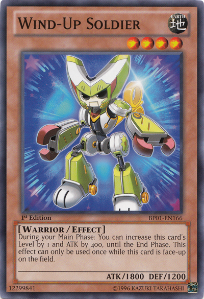 Wind-Up Soldier [BP01-EN166] Common - Evolution TCG