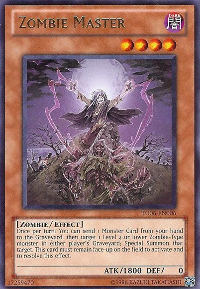 Zombie Master [TU06-EN006] Rare - Evolution TCG