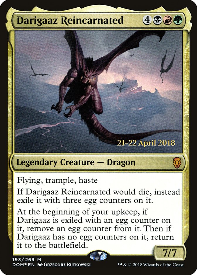 Darigaaz Reincarnated [Dominaria Prerelease Promos] - Evolution TCG