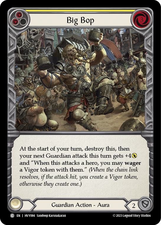 Big Bop (Yellow) [HVY084] (Heavy Hitters) - Evolution TCG