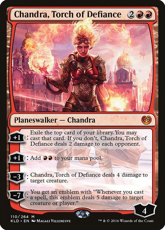 Chandra, Torch of Defiance [Kaladesh] - Evolution TCG