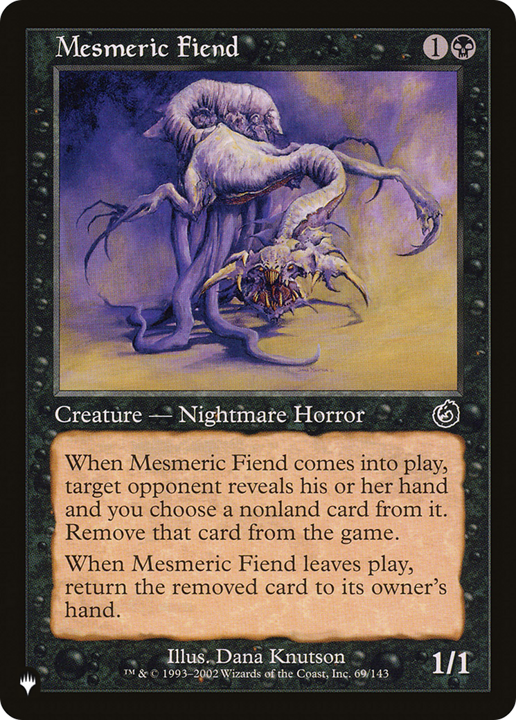 Mesmeric Fiend [The List] - Evolution TCG