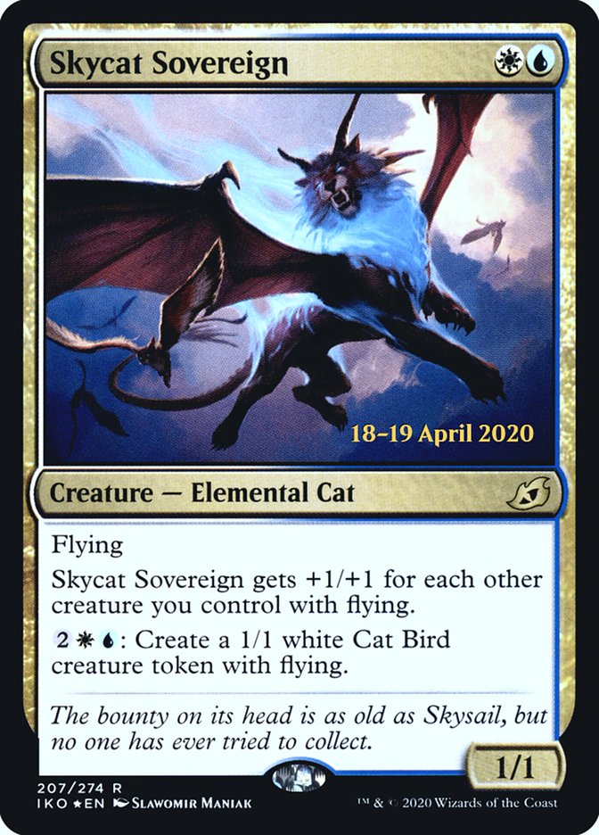 Skycat Sovereign [Ikoria: Lair of Behemoths Prerelease Promos] - Evolution TCG