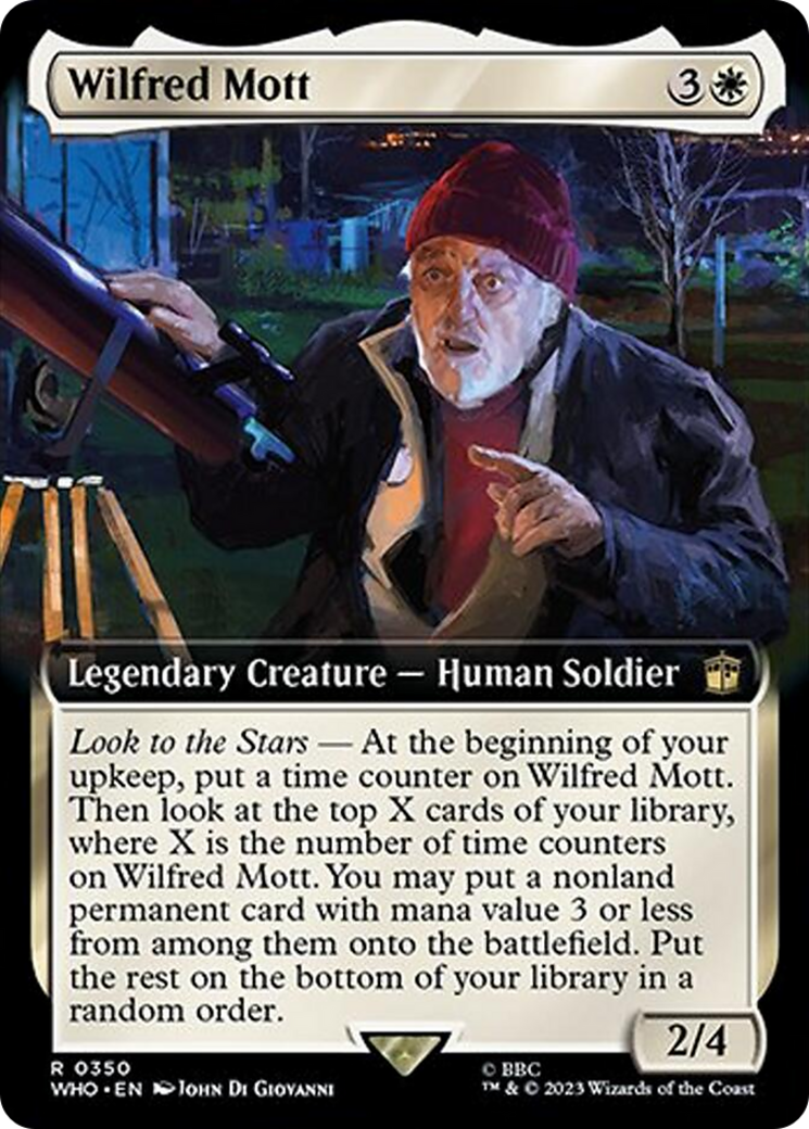 Wilfred Mott (Extended Art) [Doctor Who] - Evolution TCG